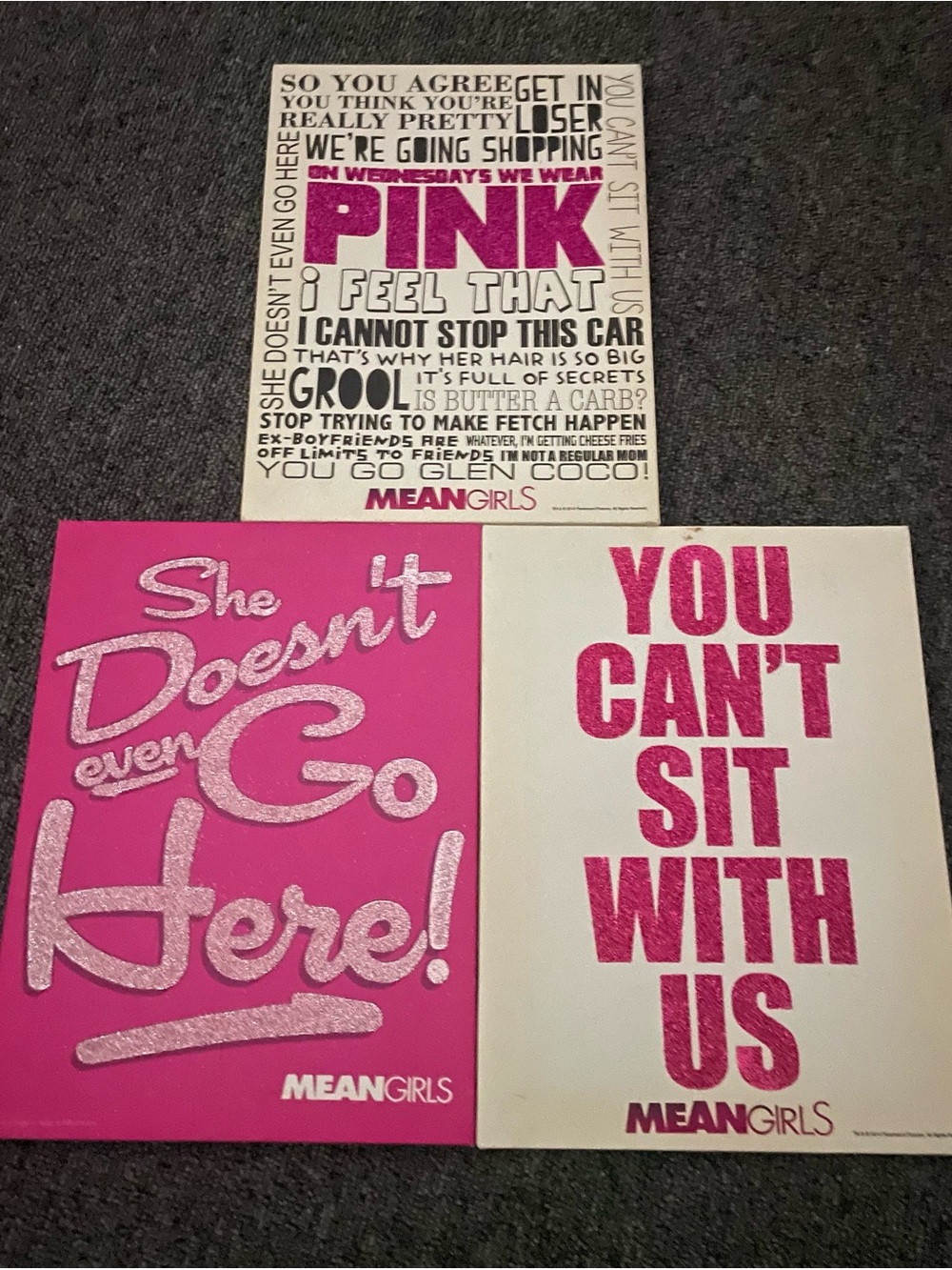 Mean Girls Canvas